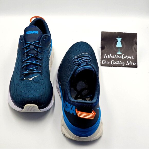 Hoka One Men’s Majolica Blue Arahi 4 Road Running Sneakers Shoes Size 11.5 2515 - Picture 13 of 16